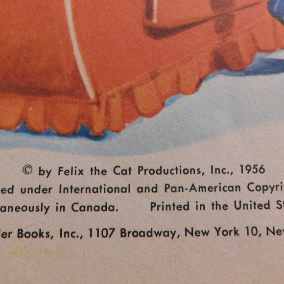 Felix the Cat on Television Flip-It Book 1956 - Picture 4 of 4